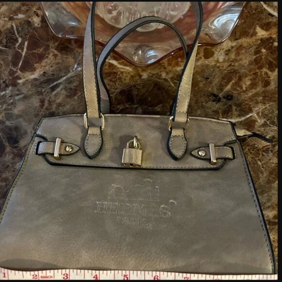 Beige Gorgeous handbag designer inspired - Picture 4 of 8